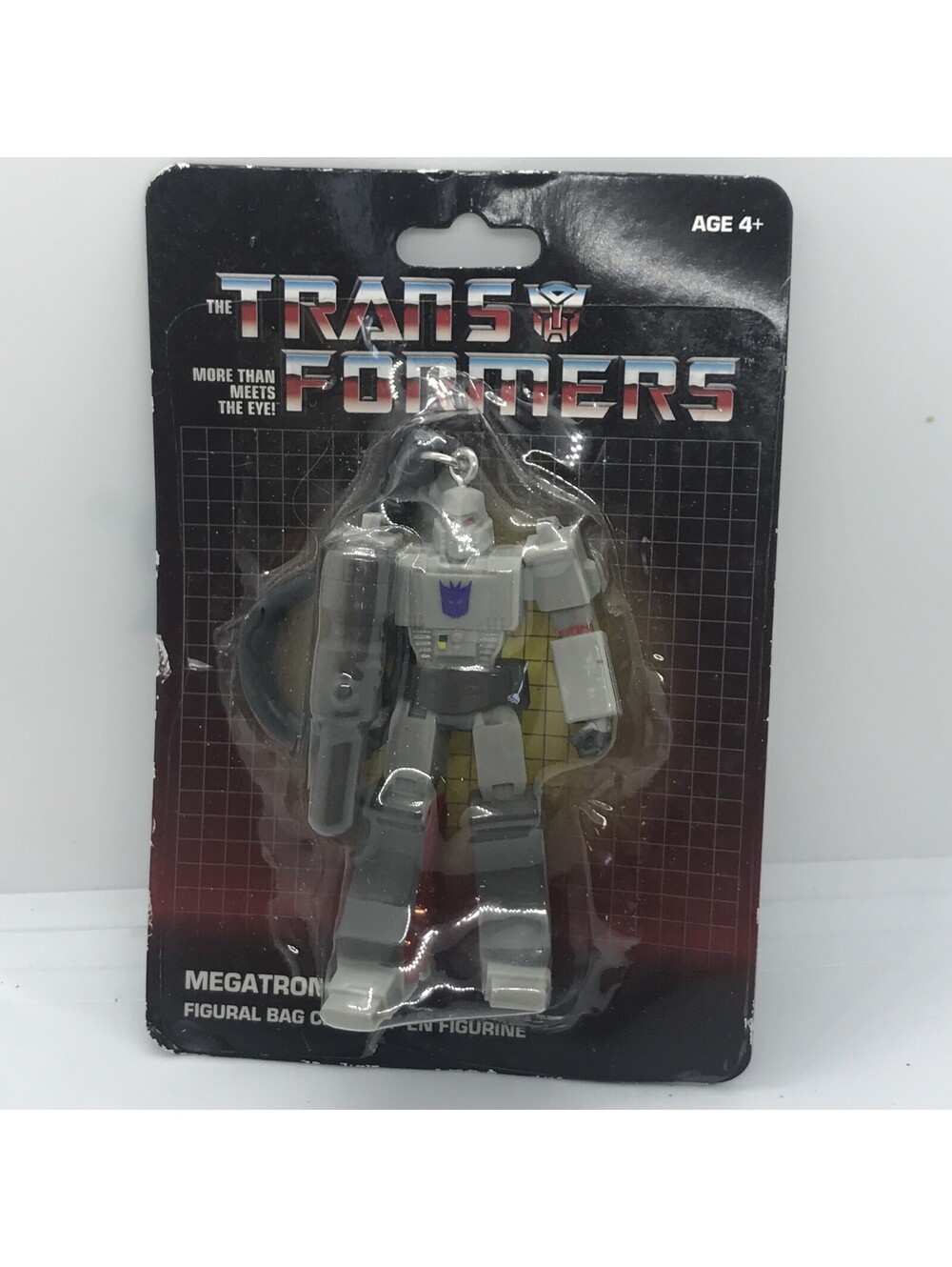 Transformers Megatron G1 Style 3” Bag Clip Keychain Backpack Purse 2019 Hasbro